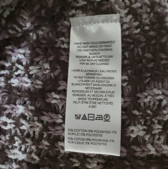 FREE PEOPLE Little Animal Pullover Knit Sweater In Grey Antler Combo Size XL - Picture 13 of 13